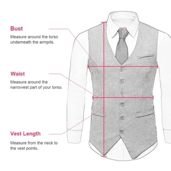 Purple Vest vest for formal suit . - Picture 14 of 14